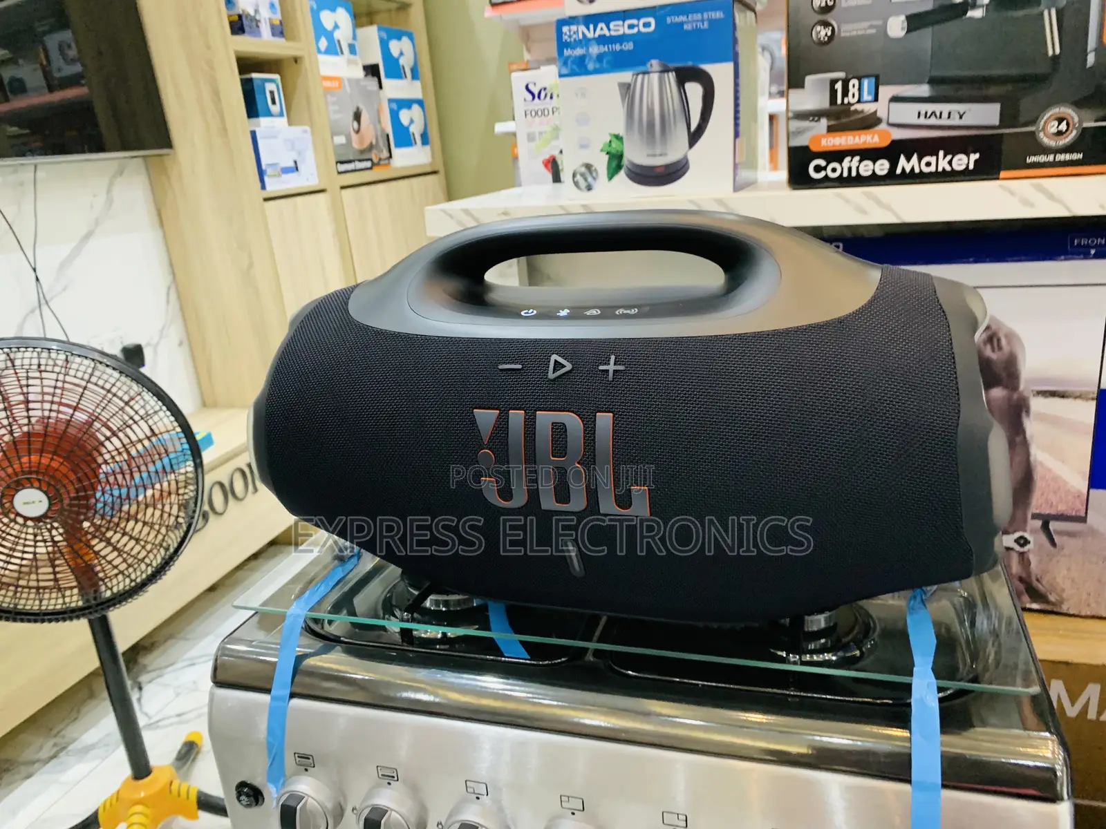 Lovely New Original Pro JBL Boombox 3 - Portable Bluetooth Speaker