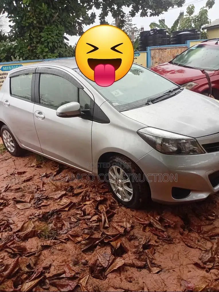 Toyota Vitz 2013 Silver