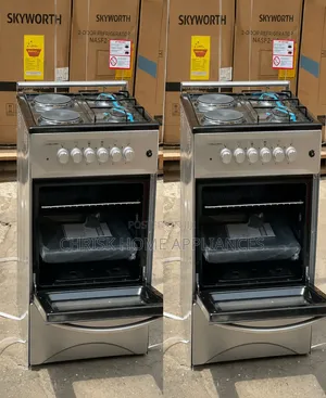 Volcano 50×50 Gas Electric Cooker – 2 Gas + 2 Electric