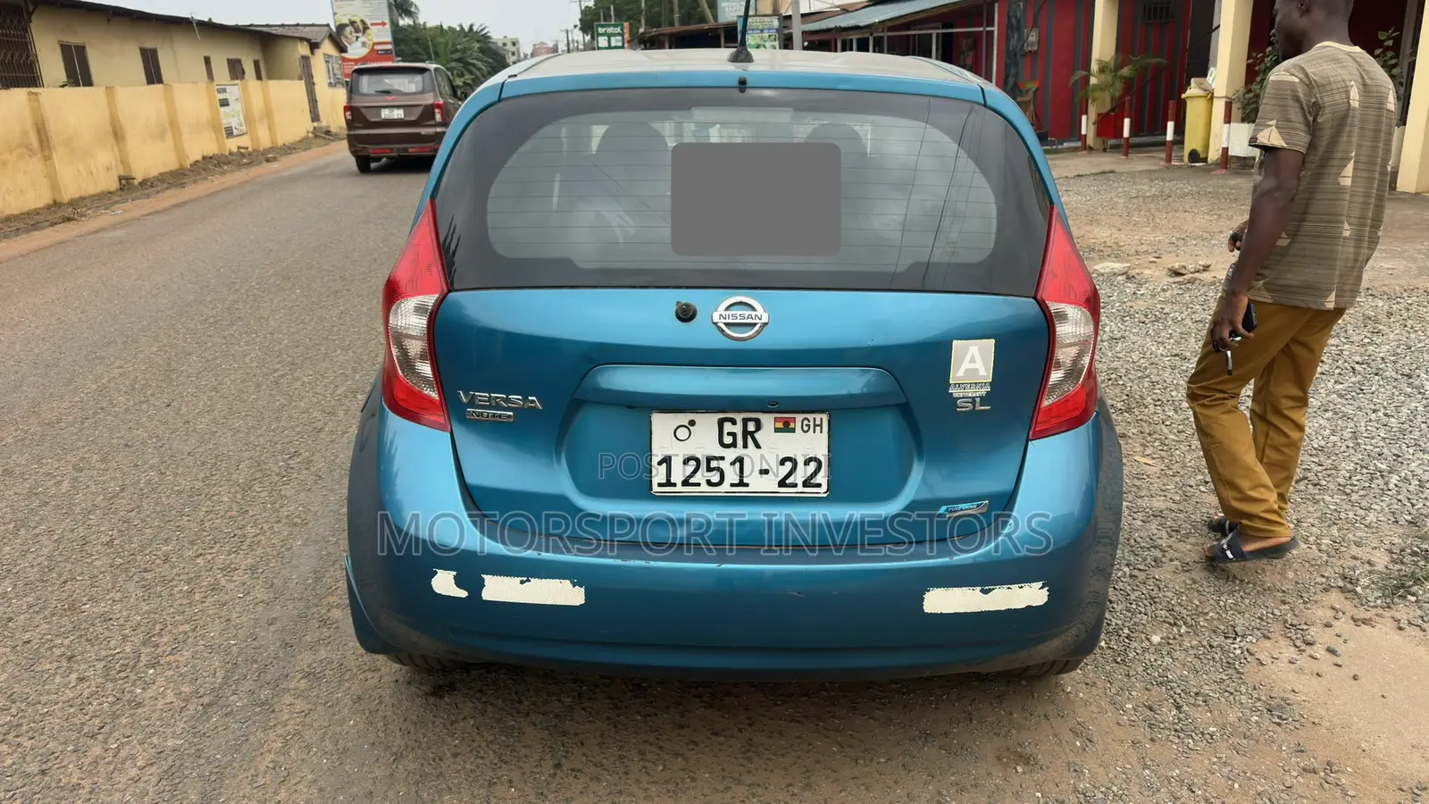 Nissan Versa 1.6 SL 2016 Blue