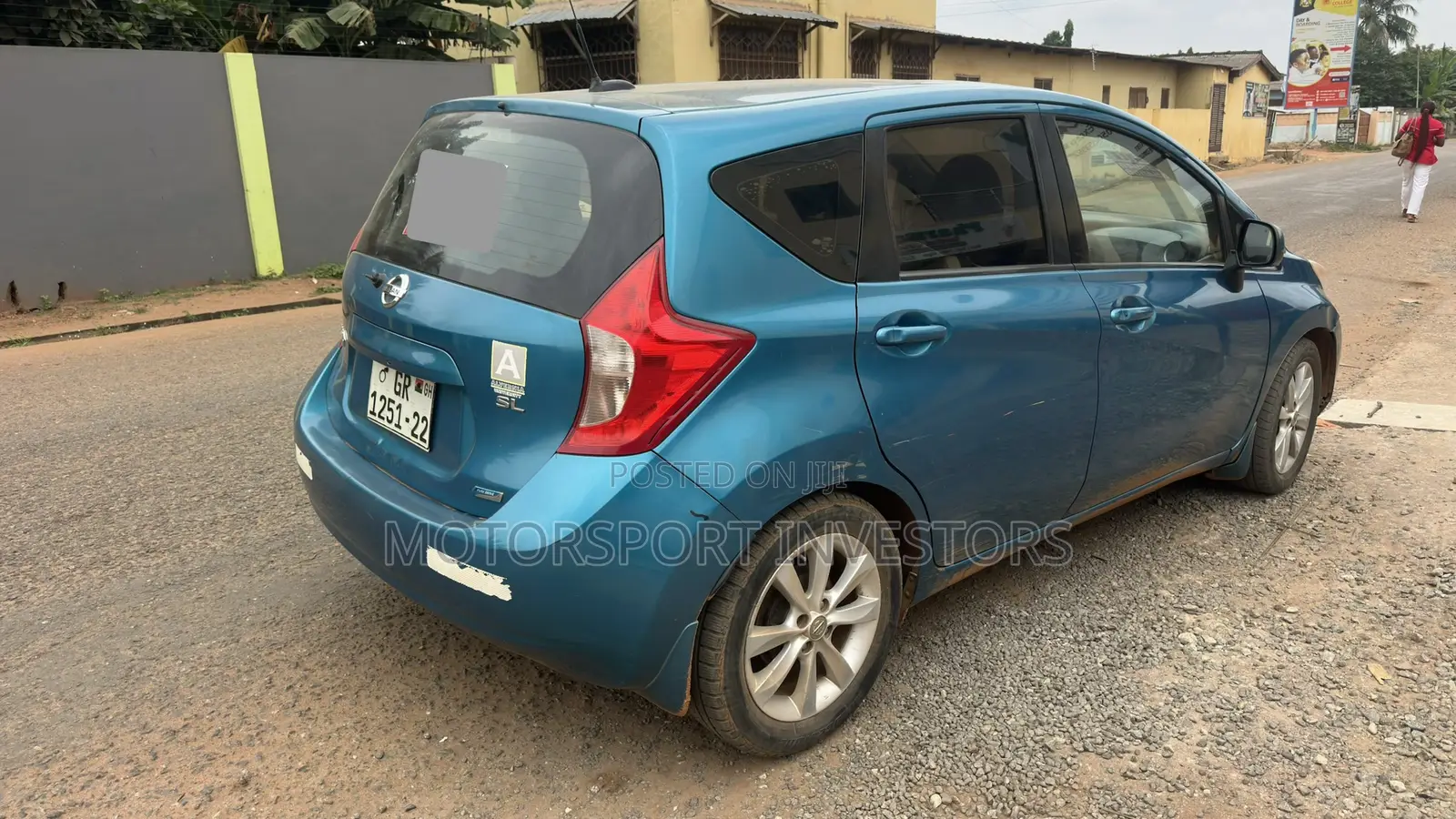 Nissan Versa 1.6 SL 2016 Blue