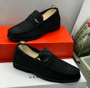 Salvatore Ferragamo Suede Loafers