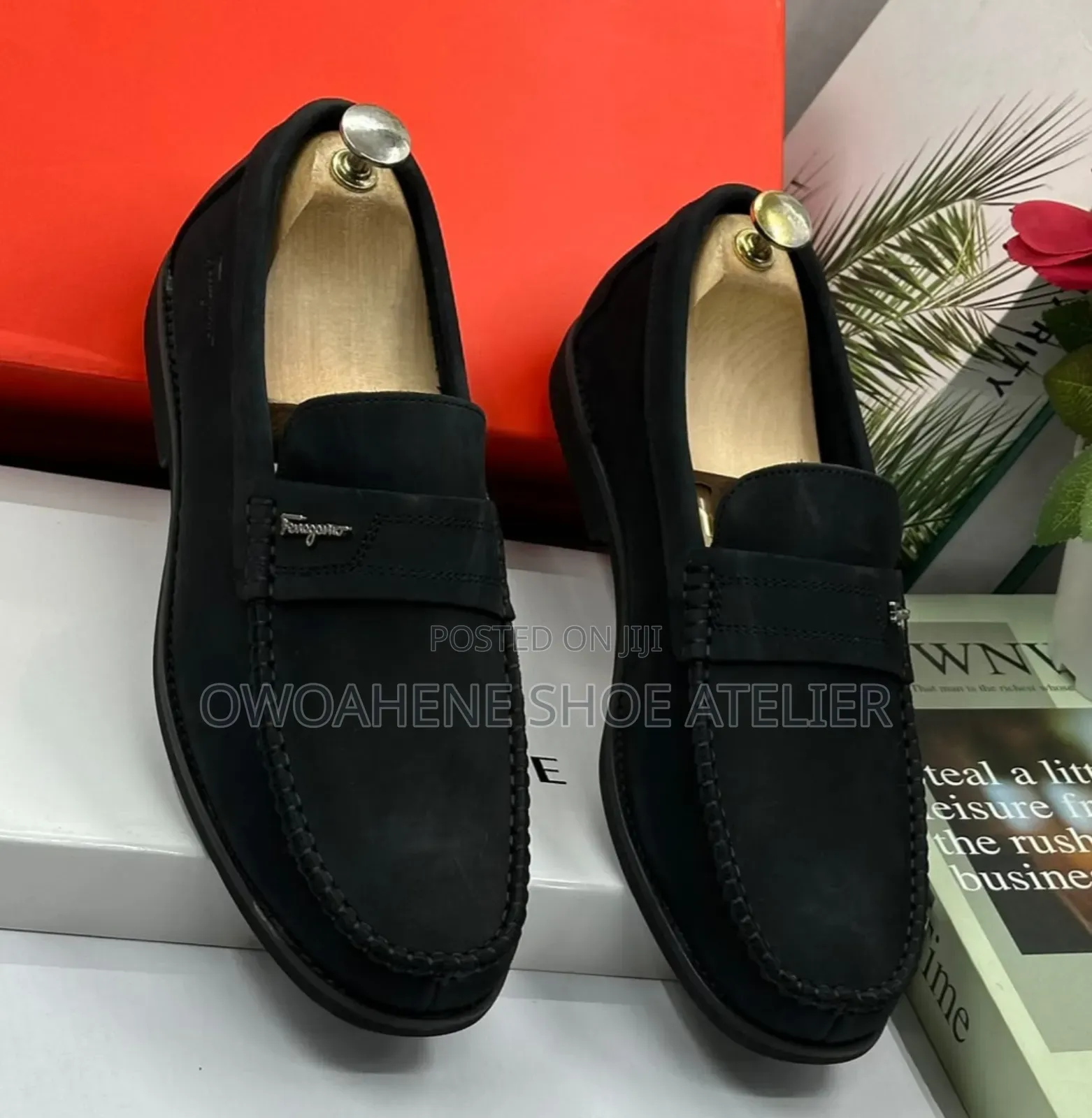 Salvatore Ferragamo Suede Loafers