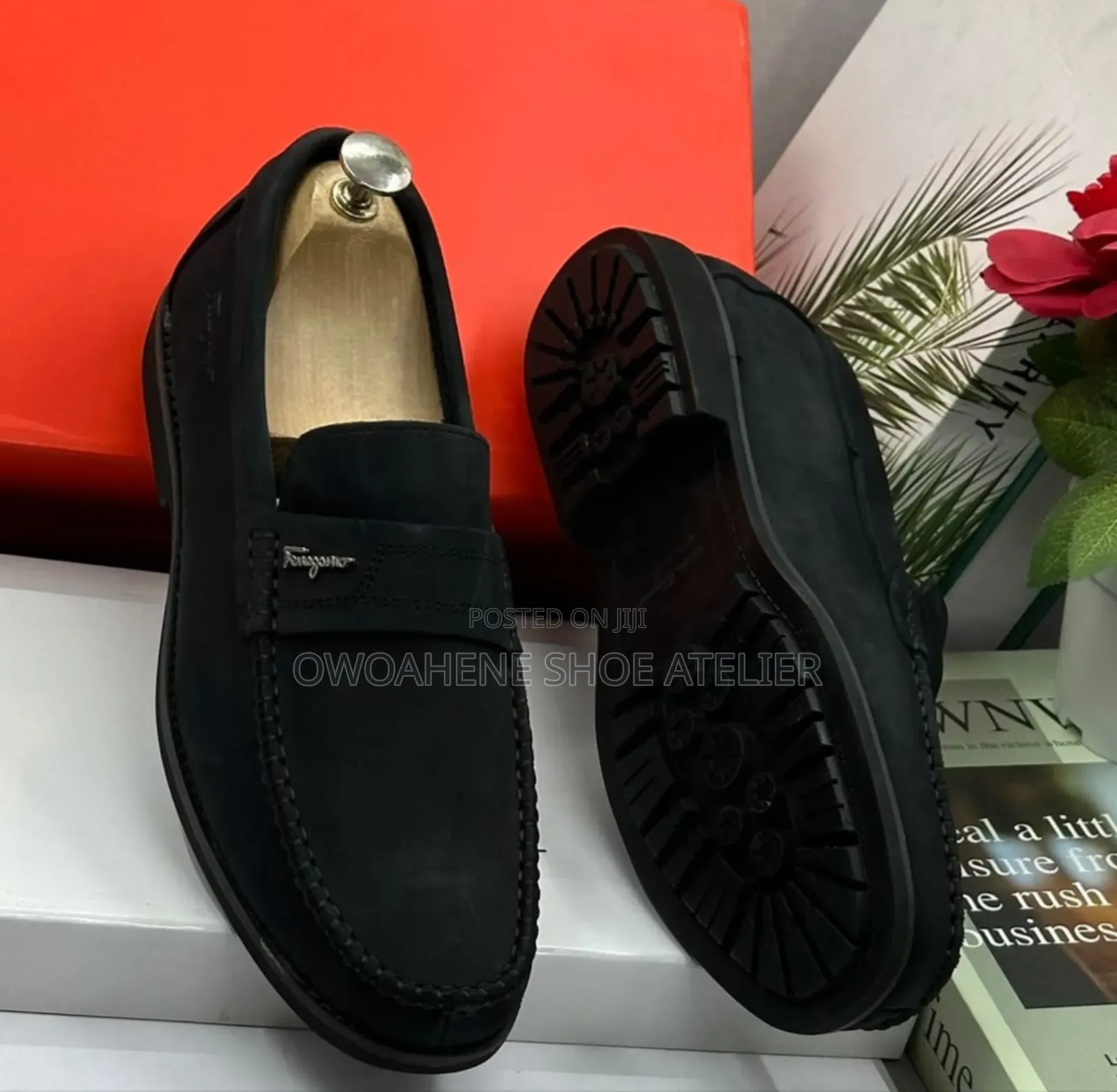 Salvatore Ferragamo Suede Loafers