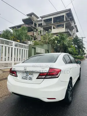 Honda Civic EX-L 4dr Sedan (1.8L 4cyl CVT) 2015 White