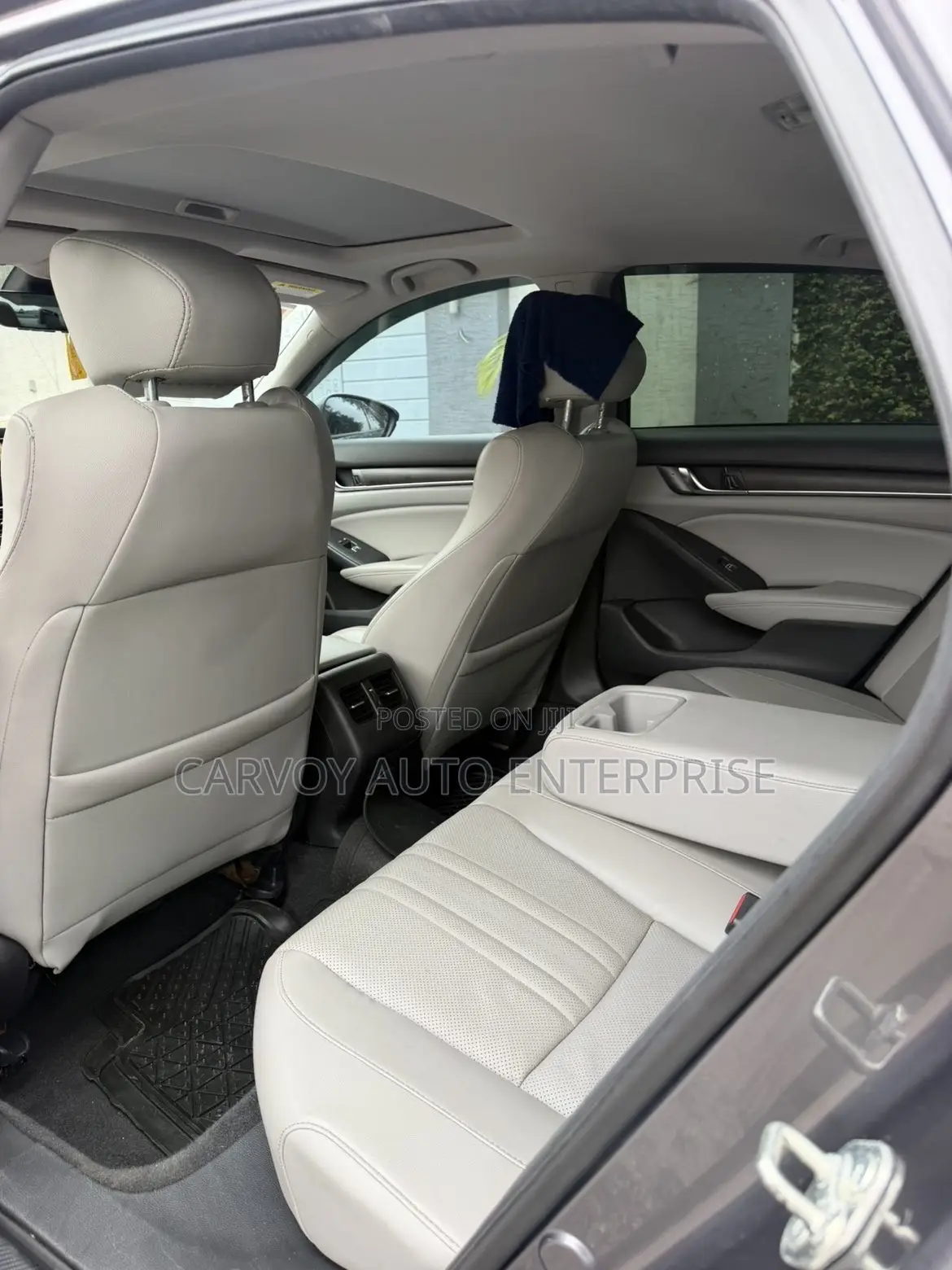 Honda Accord EX-L (2.0L 4cyl Turbo 10A) 2019 Gray