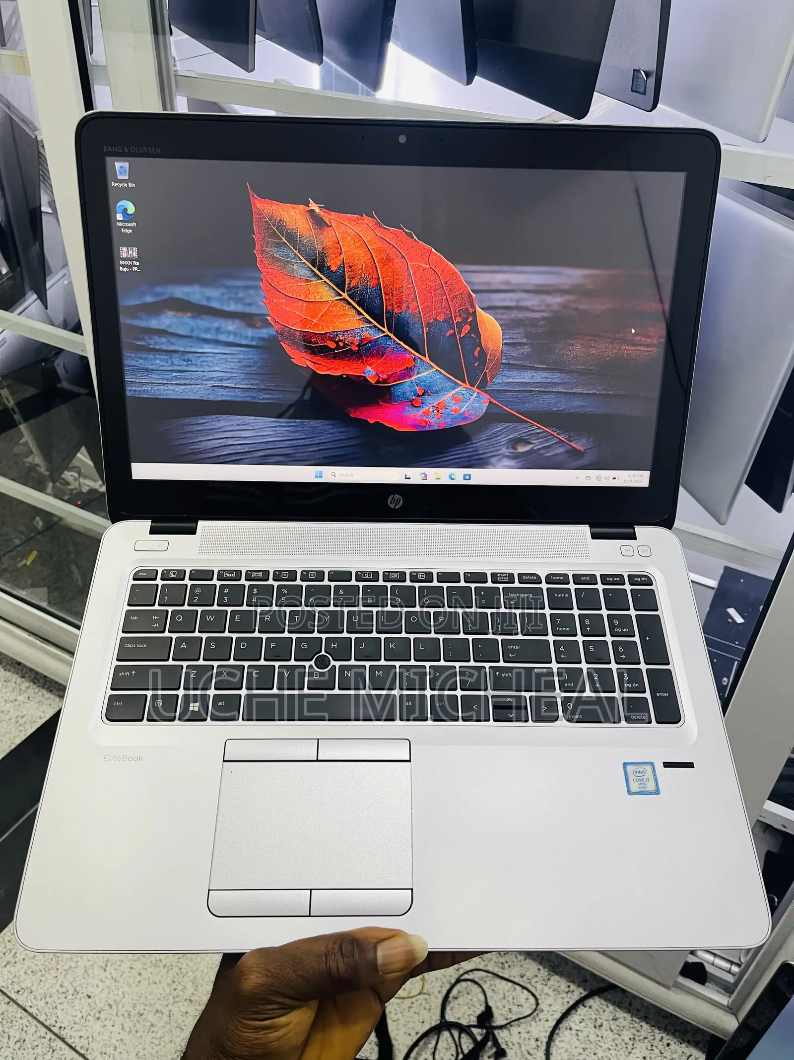 Laptop HP EliteBook 850 G3 8GB Intel Core i7 SSD 256GB