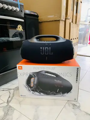 Eco Mode Powerful JBL Pro Sound Boombox 4 Portable Waterproof Bluetoot