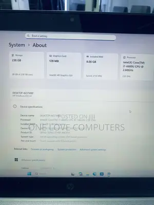 Laptop HP EliteBook 850 G3 8GB Intel Core i7 SSD 256GB