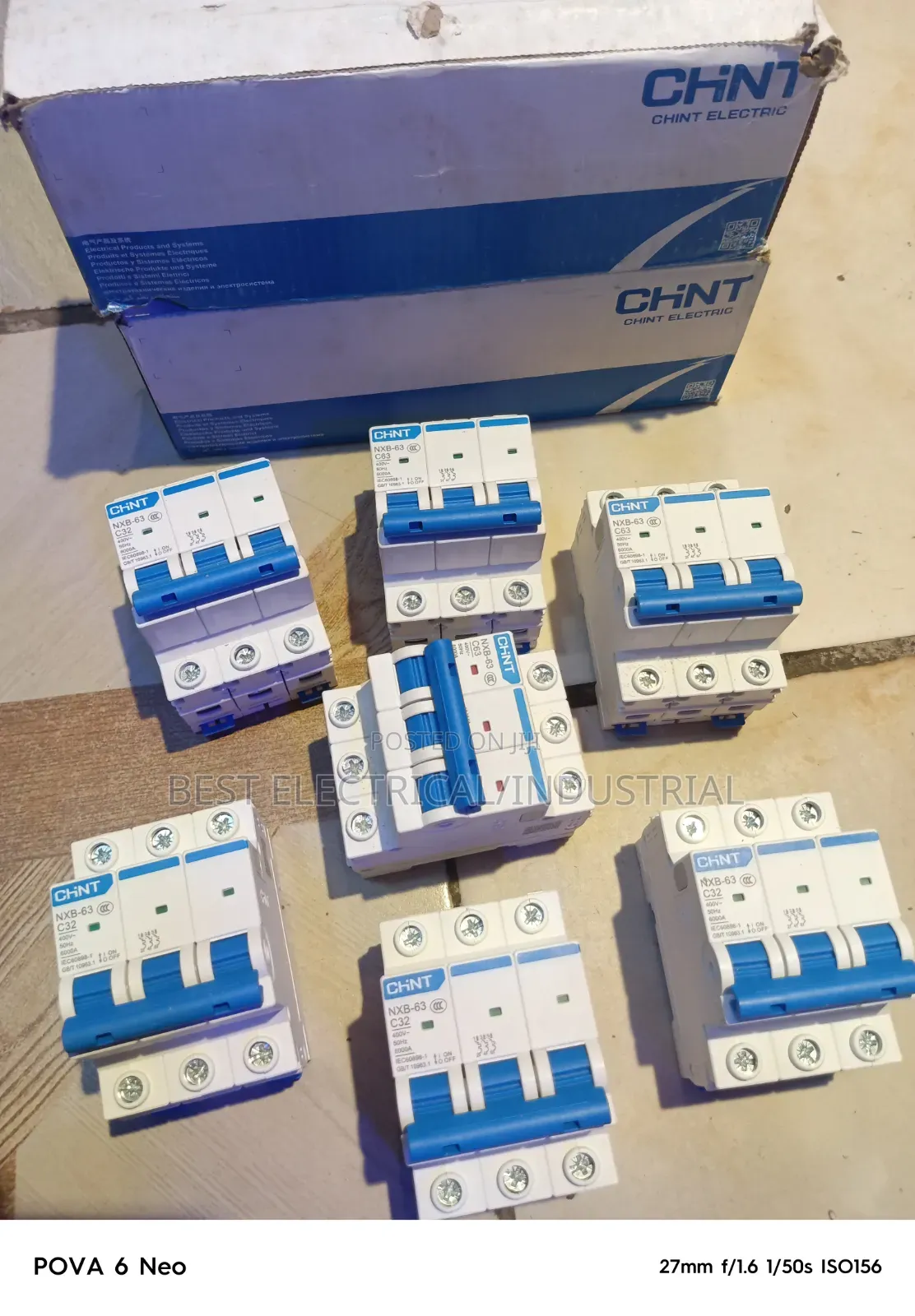 Chint 3 Pole Breaker 63A