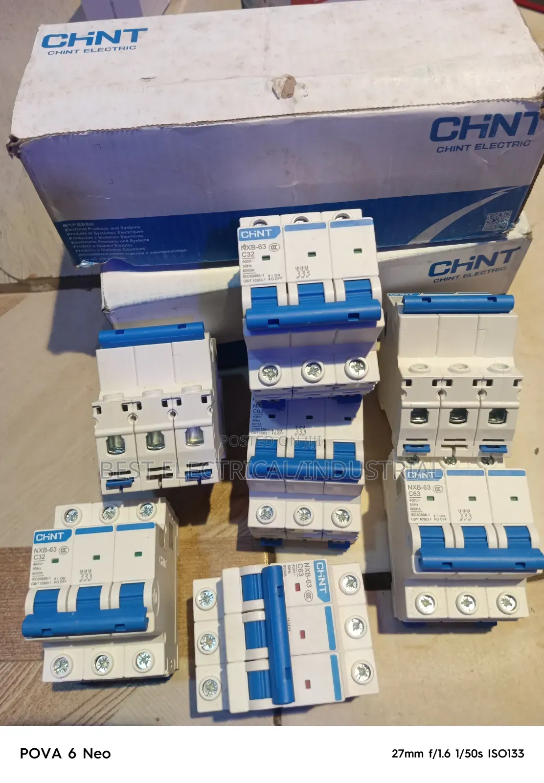 Chint 3 Pole Breaker 63A