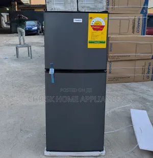 Nasco NASF2-13FL 112L Double Door Top Freezer Refrigerator