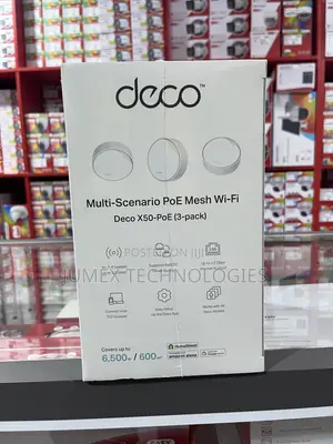 Deco X50- Poe Multi-Scenario Poe Mesh Wifi Ax3000 Dual Band Wifi6