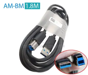 3.0 USB to Printer, External Drive, or Dock Station to Computer Cable