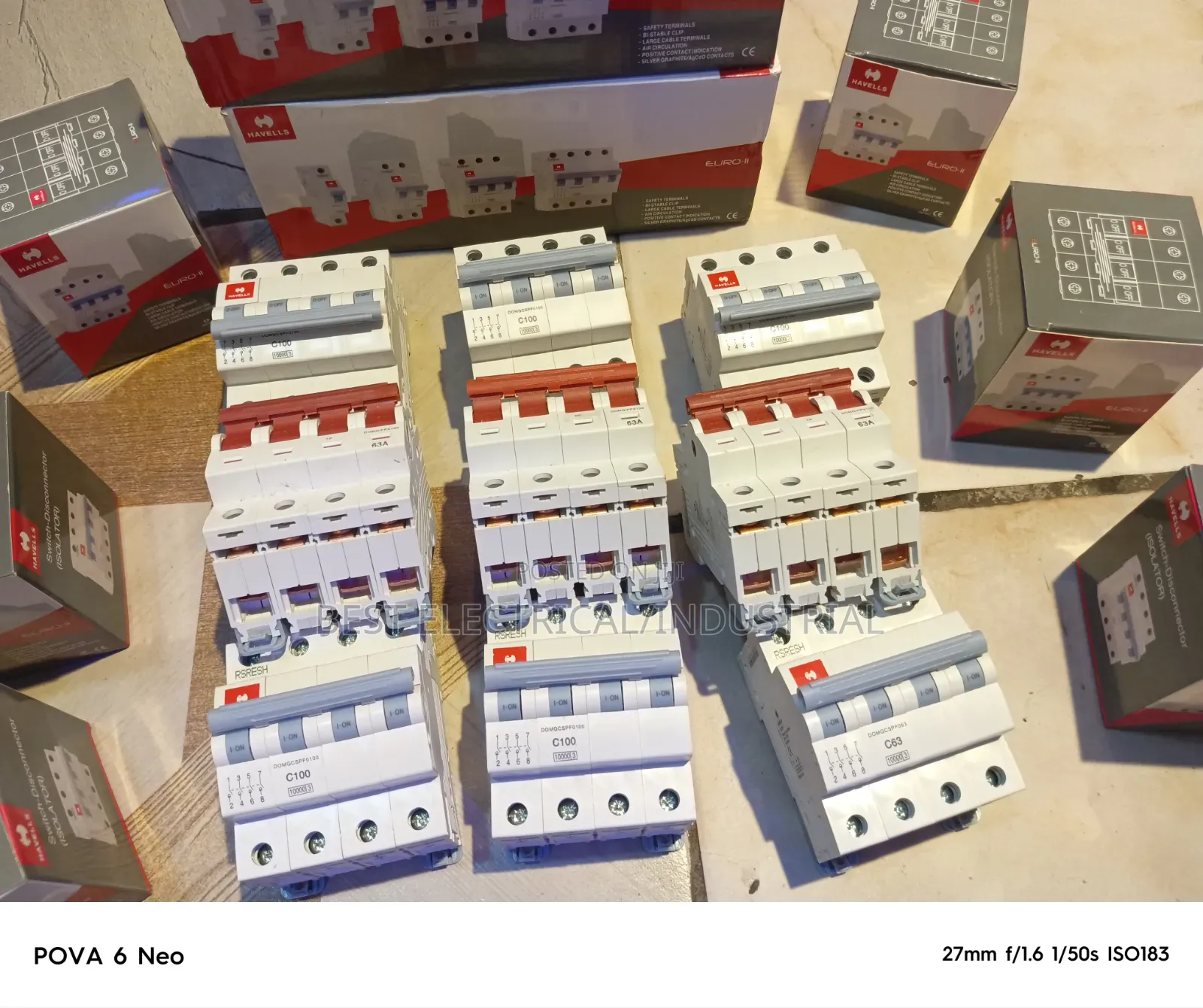 4 Pole Breaker 100a/63a