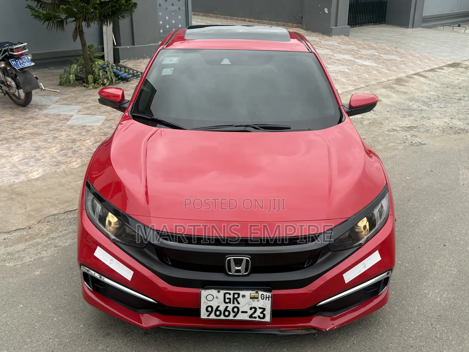 Honda Civic EX Sedan 2020 Red