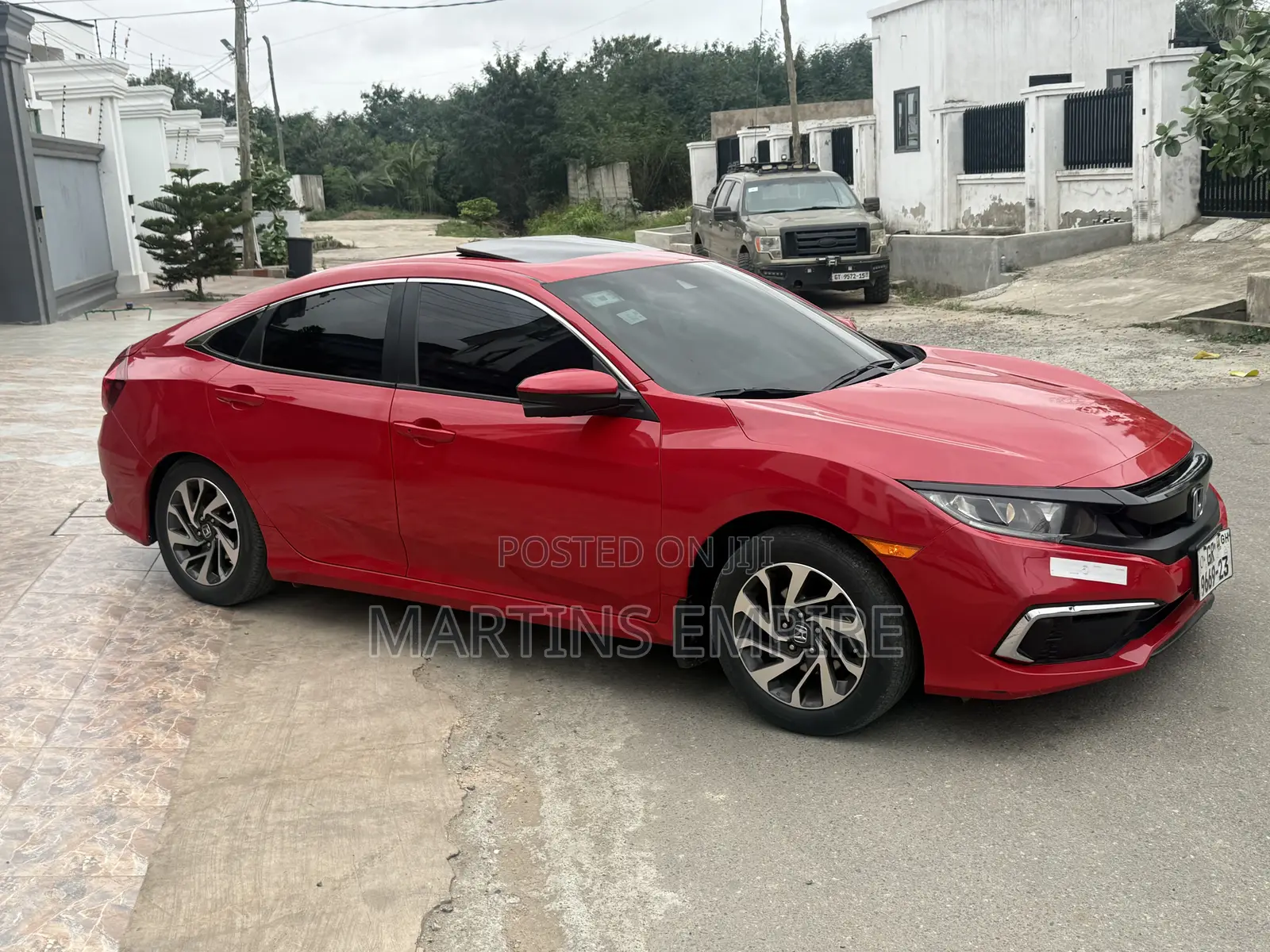 Honda Civic EX Sedan 2020 Red