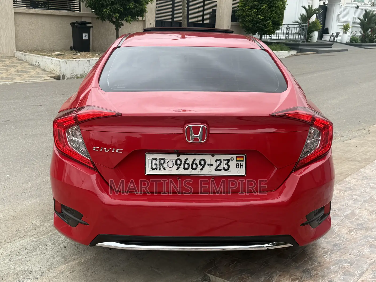 Honda Civic EX Sedan 2020 Red