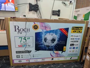 ROCH 75′′ Google Smart TV – UHD