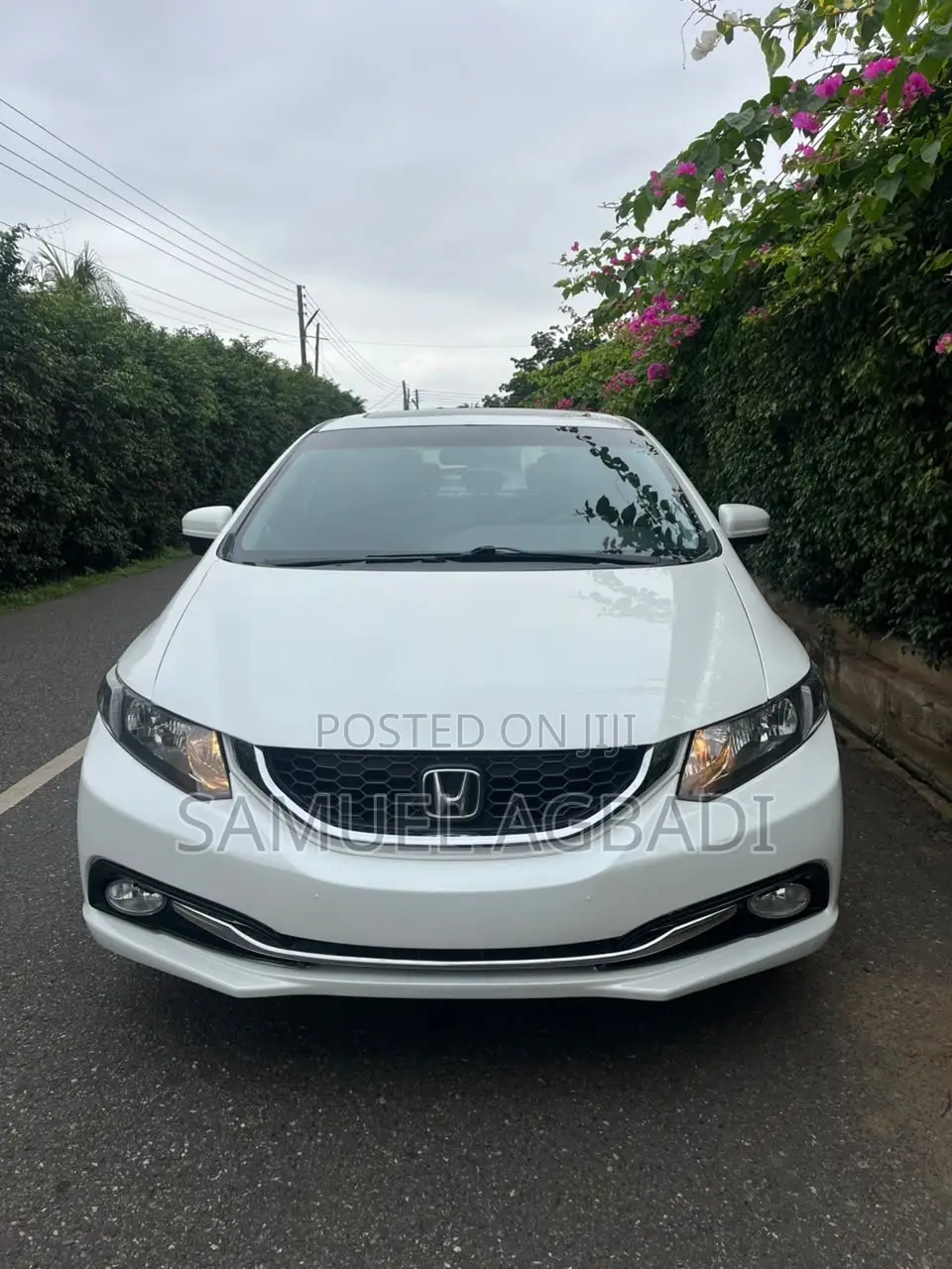 Honda Civic EX-L 4dr Sedan (1.8L 4cyl CVT) 2015 White