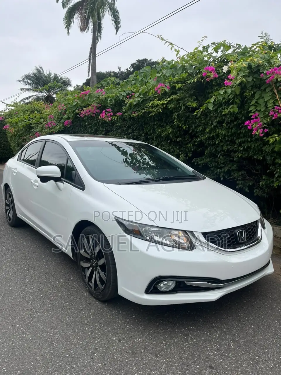 Honda Civic EX-L 4dr Sedan (1.8L 4cyl CVT) 2015 White