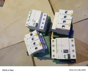 Schneider 4 Pole RCCB Breaker 100A