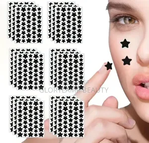 Medicated Black Star Hydrocolloid Acne Pimple Patches –Blemish Healing
