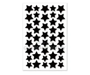 Medicated Black Star Hydrocolloid Acne Pimple Patches –Blemish Healing