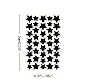 Medicated Black Star Hydrocolloid Acne Pimple Patches –Blemish Healing