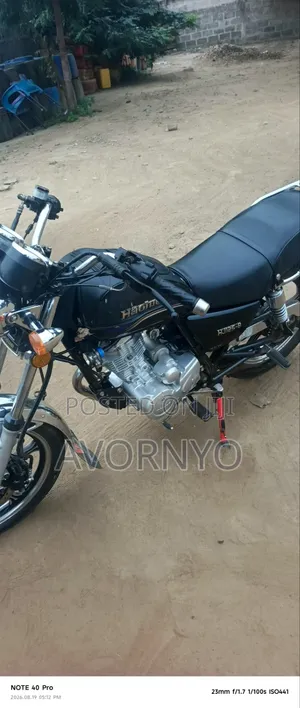 Haojue HJ125-8K 2025 Black