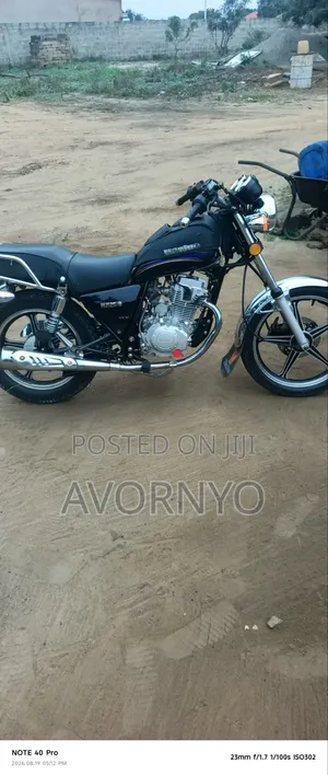 Haojue HJ125-8K 2025 Black
