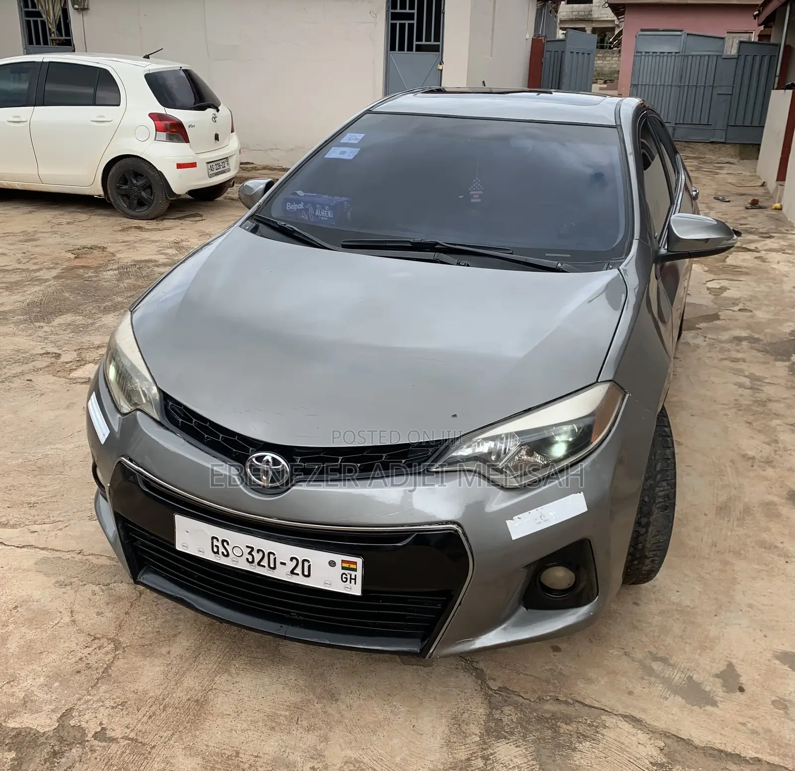 Toyota Corolla S Plus 4dr Sedan (1.8L 4cyl CVT) 2015 Gray