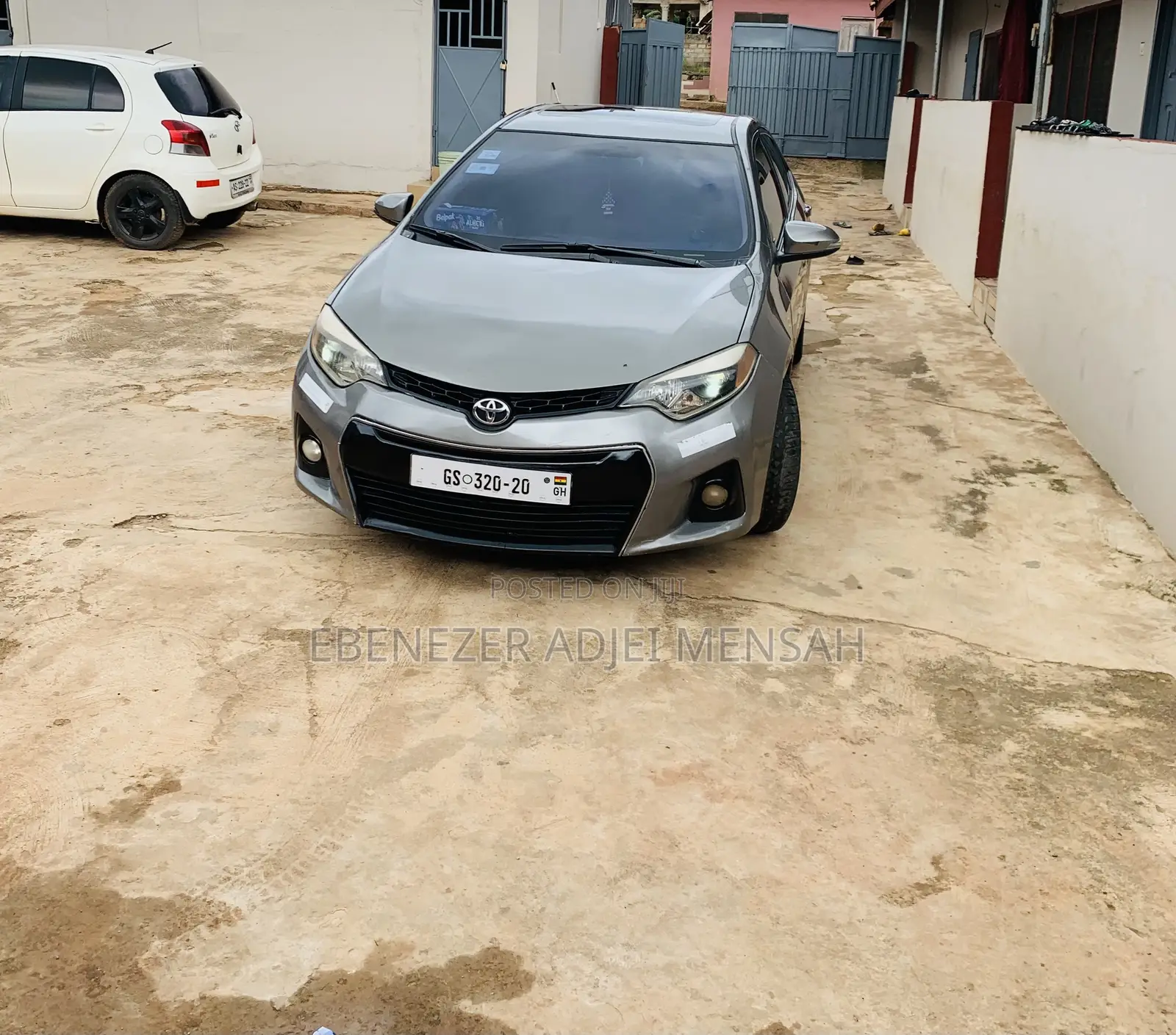 Toyota Corolla S Plus 4dr Sedan (1.8L 4cyl CVT) 2015 Gray