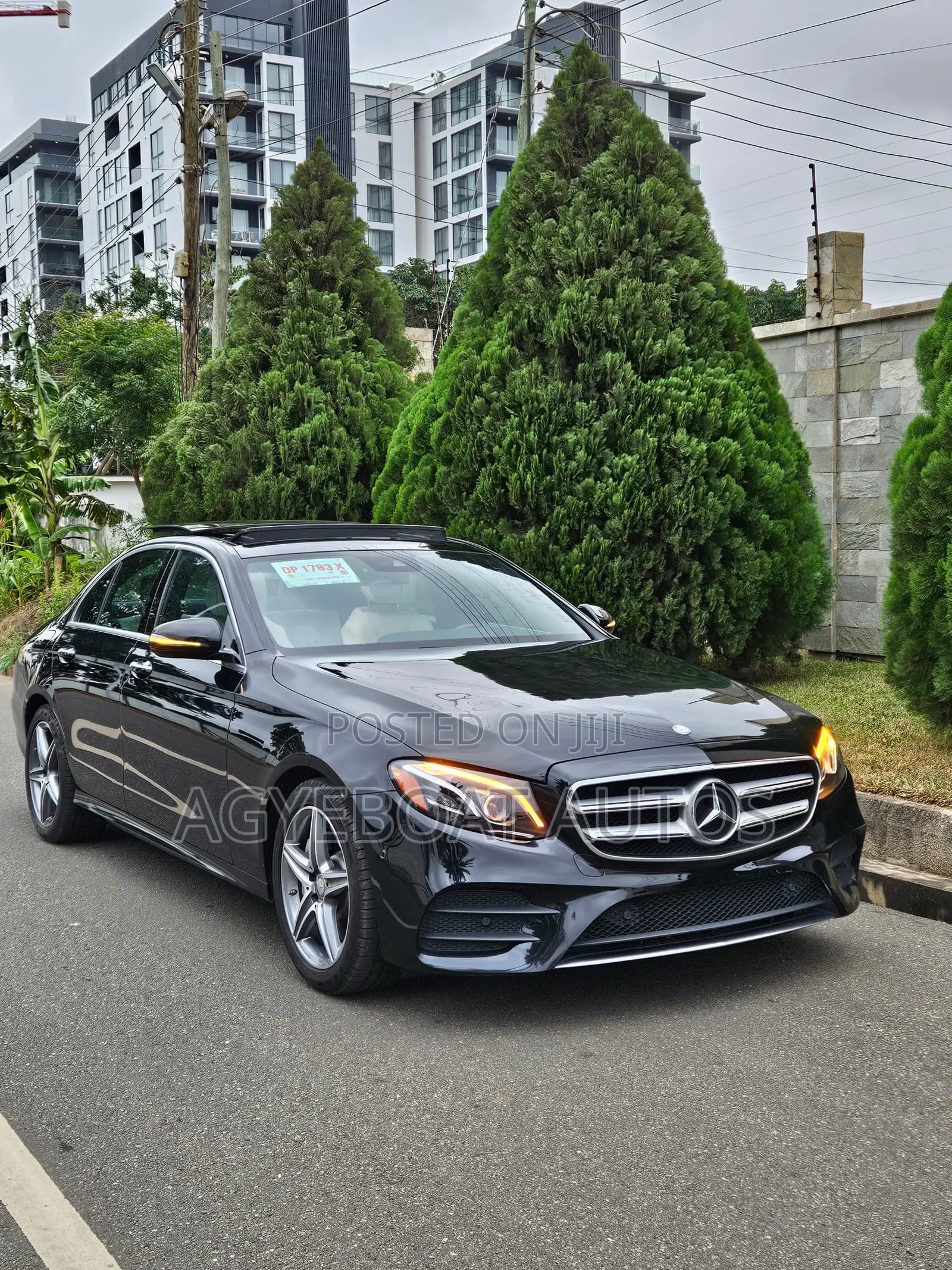 Mercedes-Benz E300 4Matic AWD Sedan (2.0L 4cyl 9A) 2017 Black