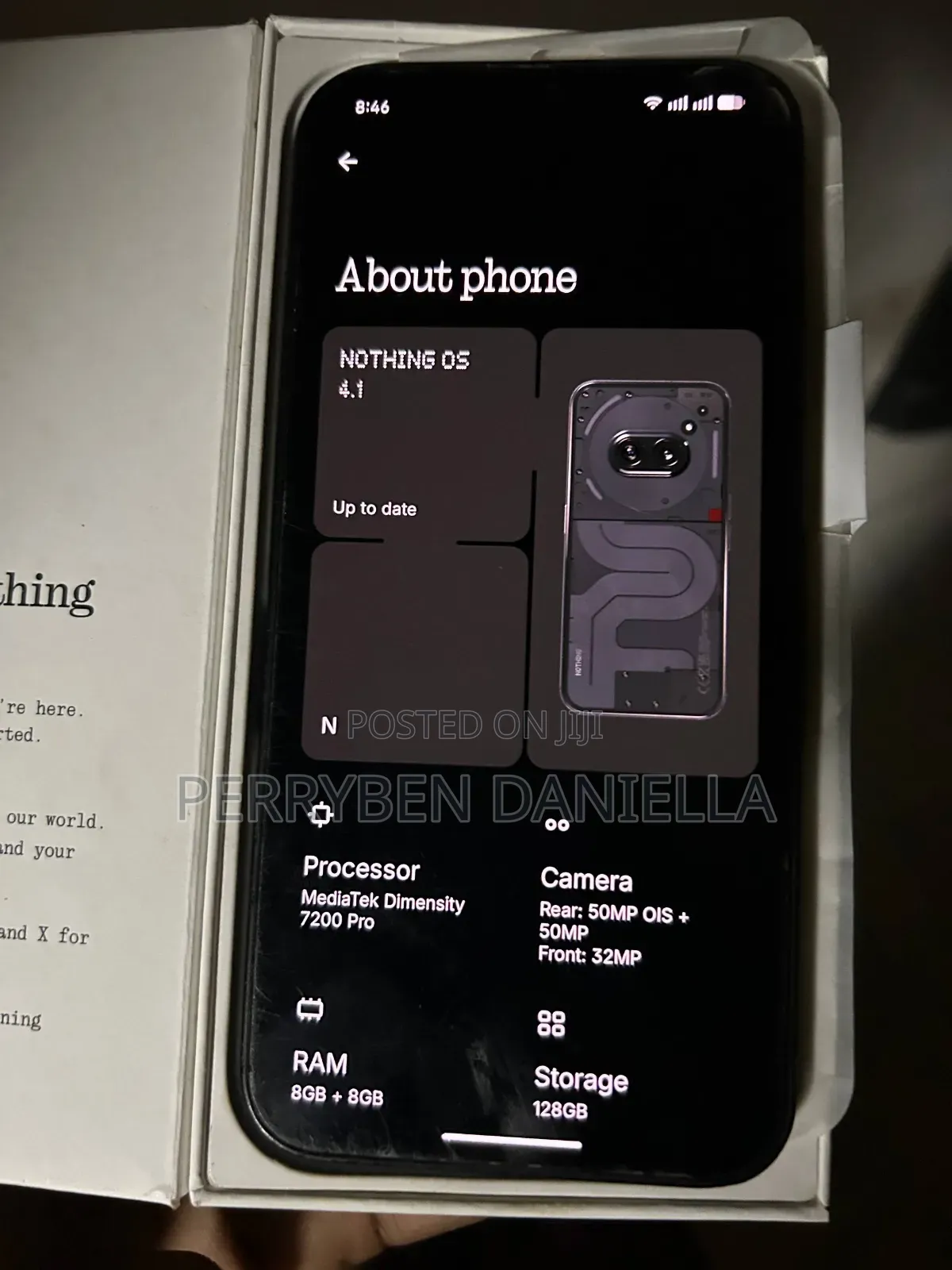 Nothing Phone 2a 128 GB Black
