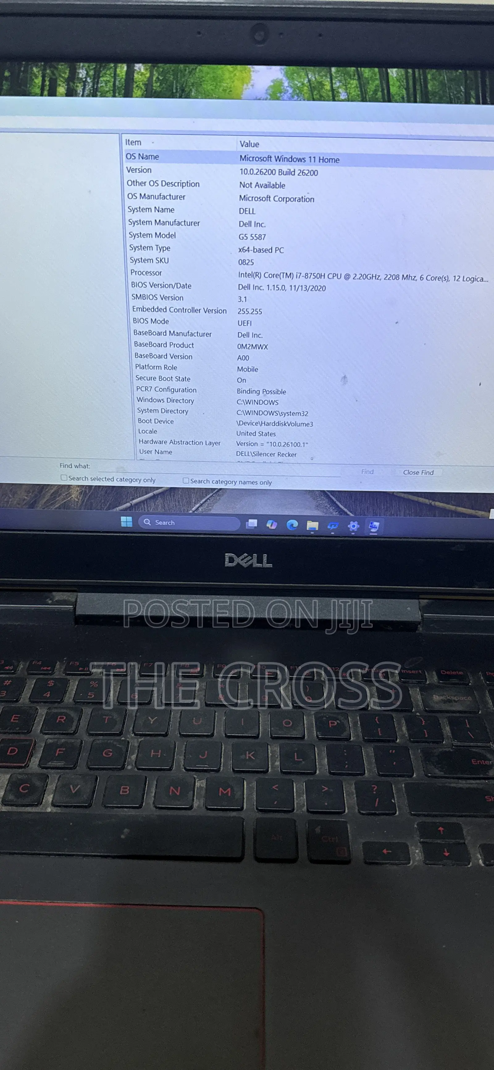 Laptop Dell G5 16GB Intel Core i7 SSHD+SSD 1T