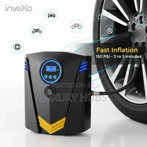 CZK Portable Car Air Pump | Digital Display | Electric Tyre Inflator