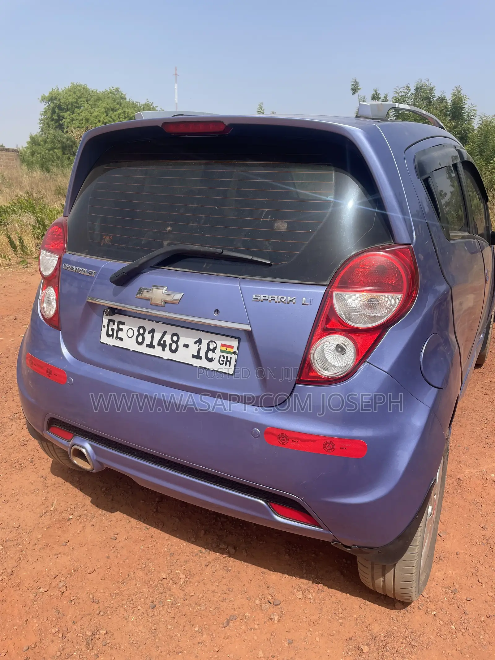 Chevrolet Spark 1LT 4dr Hatchback (1.2L 4cyl 5M) 2014 Blue