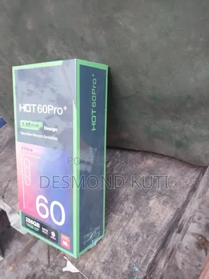 New Infinix Hot 60 Pro+ 256 GB Silver