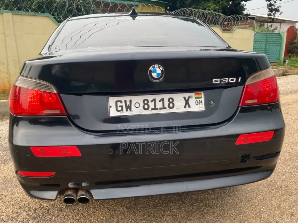 BMW 530i 2006 Black