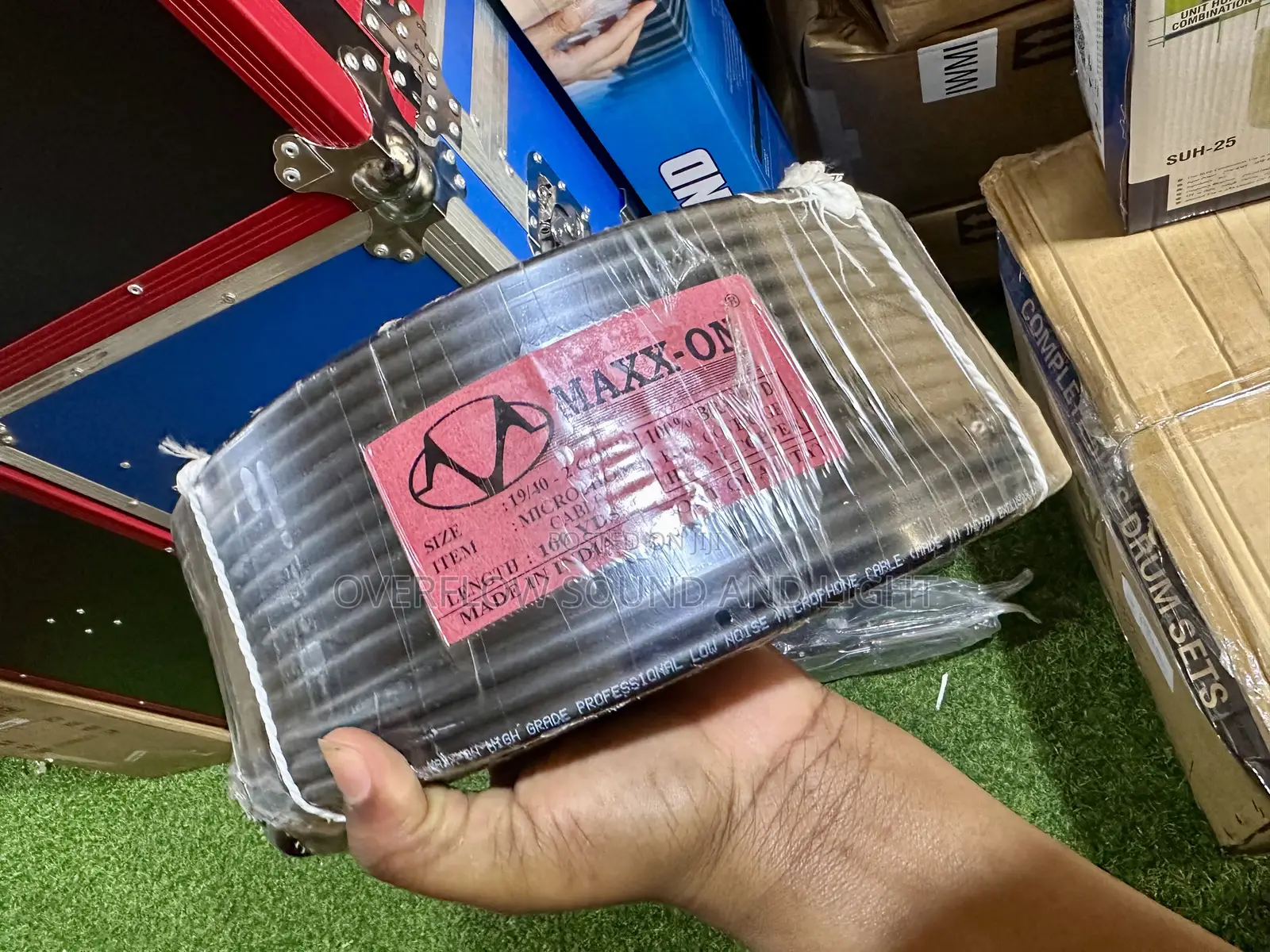 Maxx-on 2-Core Microphone Cable Roll [100 Yards]