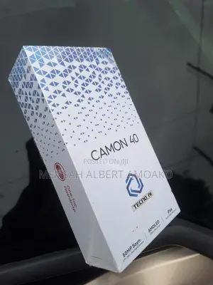 New Tecno Camon 40 Pro 4G 256 GB Black