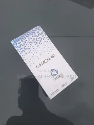 New Tecno Camon 40 Pro 4G 256 GB Black