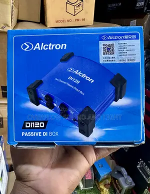 Alctron DI120 Stereo Passive DI Box