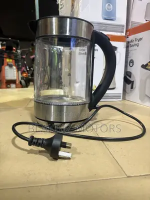 Used Anko 1.5 Litre Clear Glass Electric Kettle