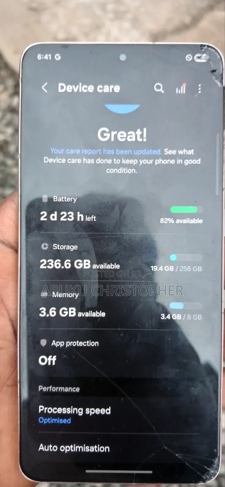 Samsung Galaxy S21 5G 256 GB Gray