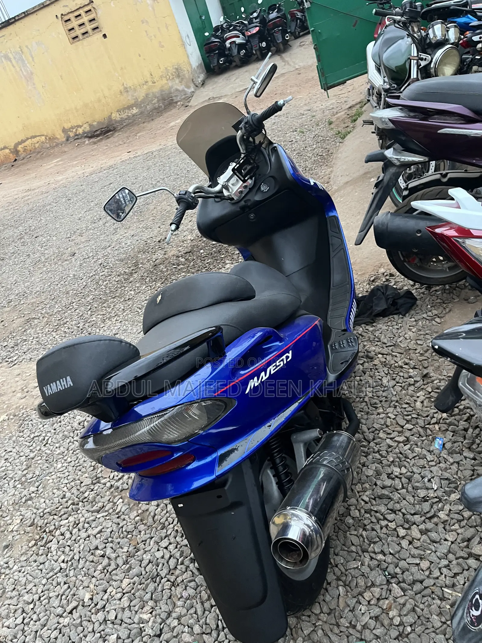 Yamaha Majesty 2015 White