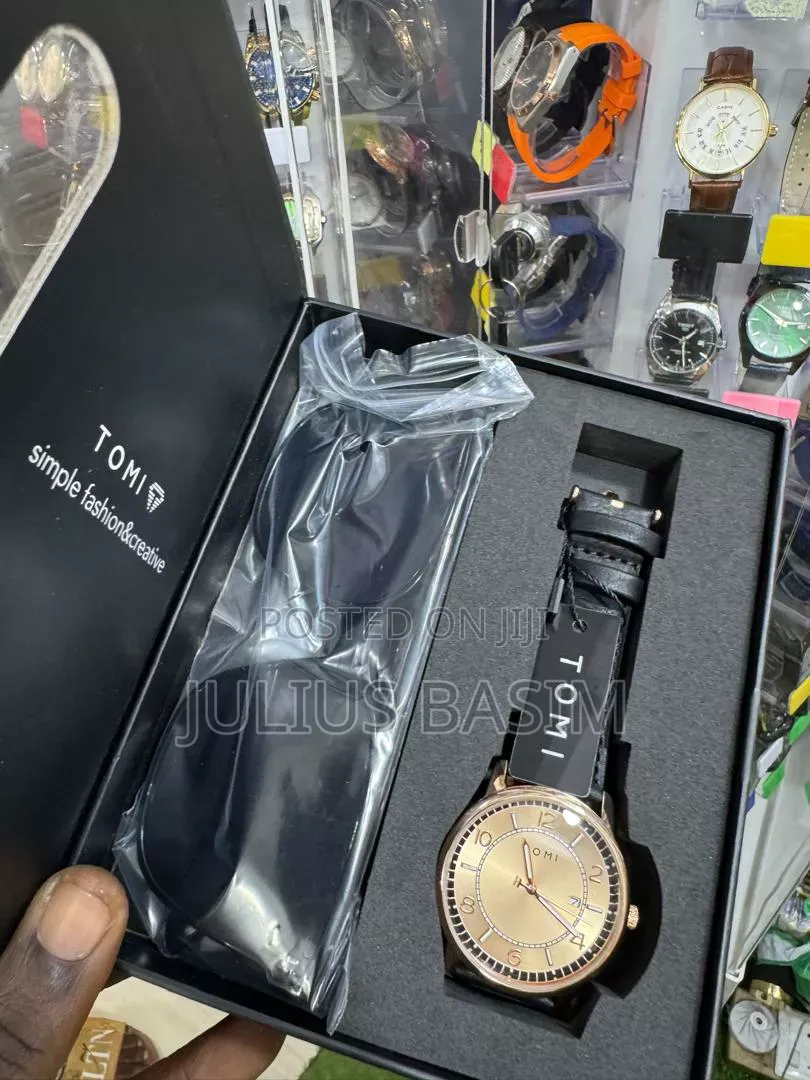 Tomi Watch With Wallet and Pen in Box