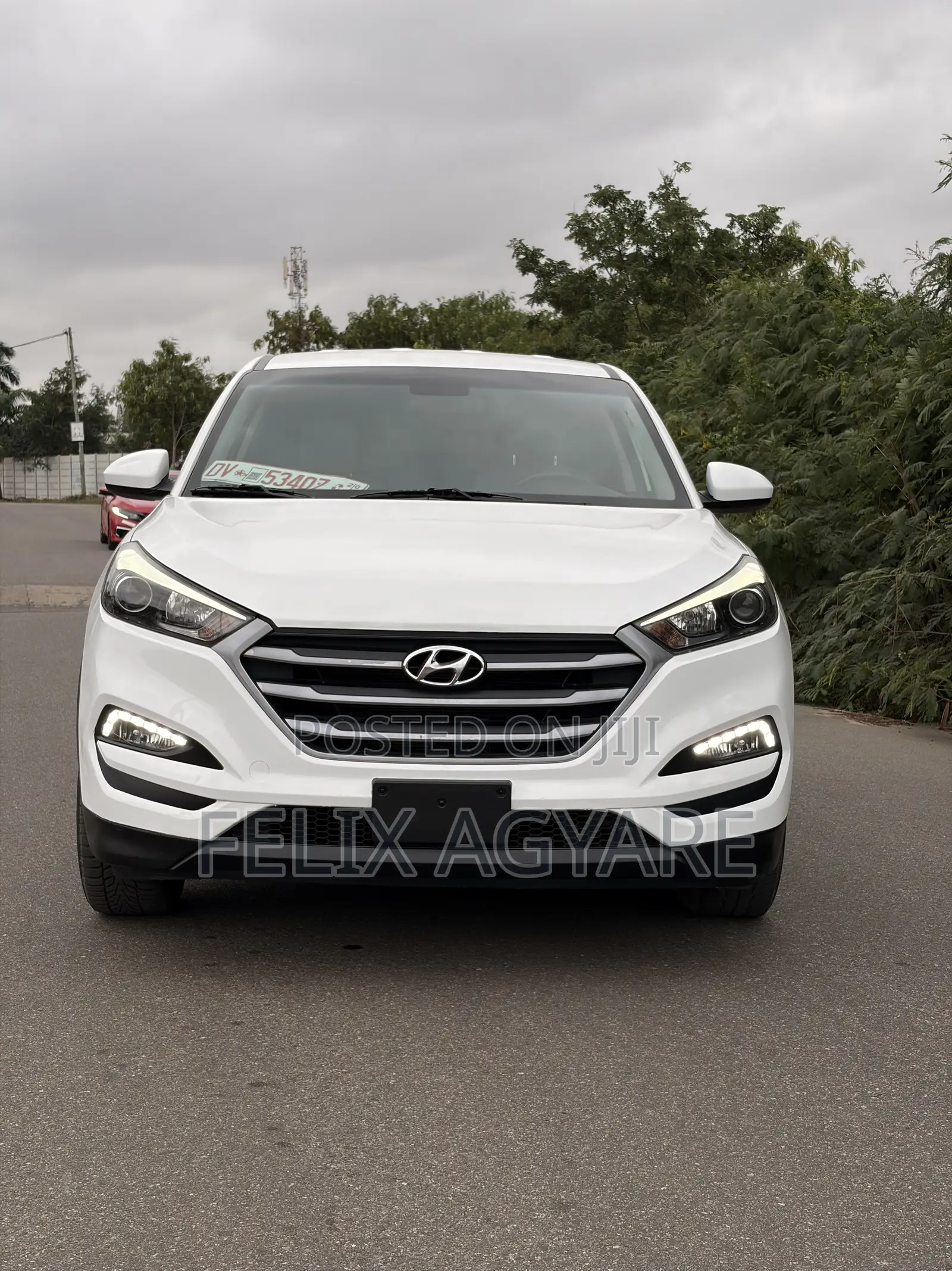 Hyundai Tucson Eco AWD 2017 White