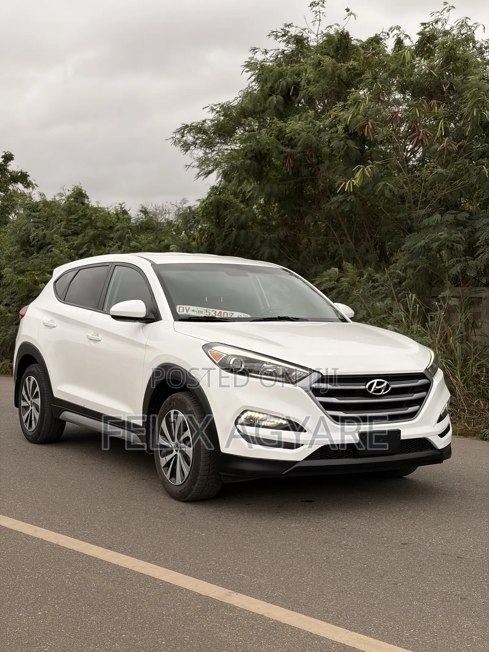 Hyundai Tucson Eco AWD 2017 White